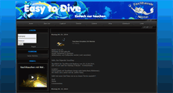 Desktop Screenshot of easytodive.de